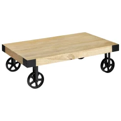 atmosphera Mesas Bajas Y Auxiliares>Mesa Auxiliar Factory 117x70x34Cm