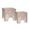 atmosphera Mesas Bajas Y Auxiliares|Estilo Étnico>Mesa Auxiliar Mdf Tam.2/2 45x45x47Cm
