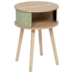 atmosphera Mesas Bajas Y Auxiliares|Estilo Rústico>Mesa auxiliar NYSOS verde