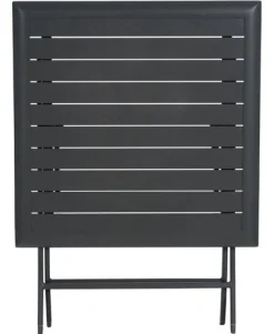 hespéride Mesas De Jardín>Mesa AZUA plegable gris grafito de aluminio