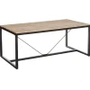 atmosphera Mesas Para Comer|Estilo Industrial>Mesa De Comedor Edena Metal 180x90x75Cm