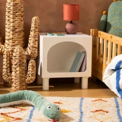 Niños atmosphera4kids Mobiliario>Mesa de noche EVASION MAROCAINE blanca