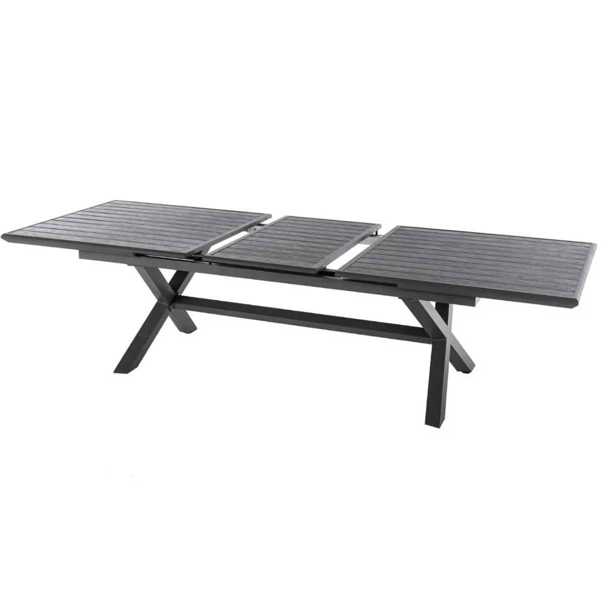 hespéride Mesas De Jardín>Mesa extensible AXIOME gris ardósia 220-279cm