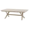 hespéride Mesas De Jardín>Mesa extensible AXIOME lin argile 220-279cm