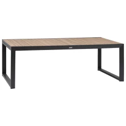 hespéride Mesas De Jardín>Mesa extensible CORVO de aluminio y madera acacia