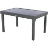 hespéride Mesas De Jardín>Mesa extensible PIAZZA gris graphite 135-270cm