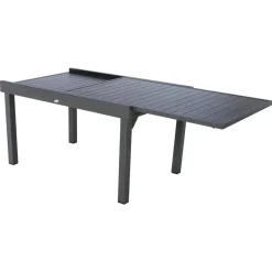 hespéride Mesas De Jardín>Mesa extensible PIAZZA gris graphite 135-270cm