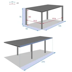 hespéride Mesas De Jardín><noscript><img width=