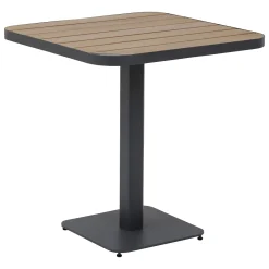 hespéride Mesas De Jardín>Mesa exterior bistro TYLA de madera y aluminio