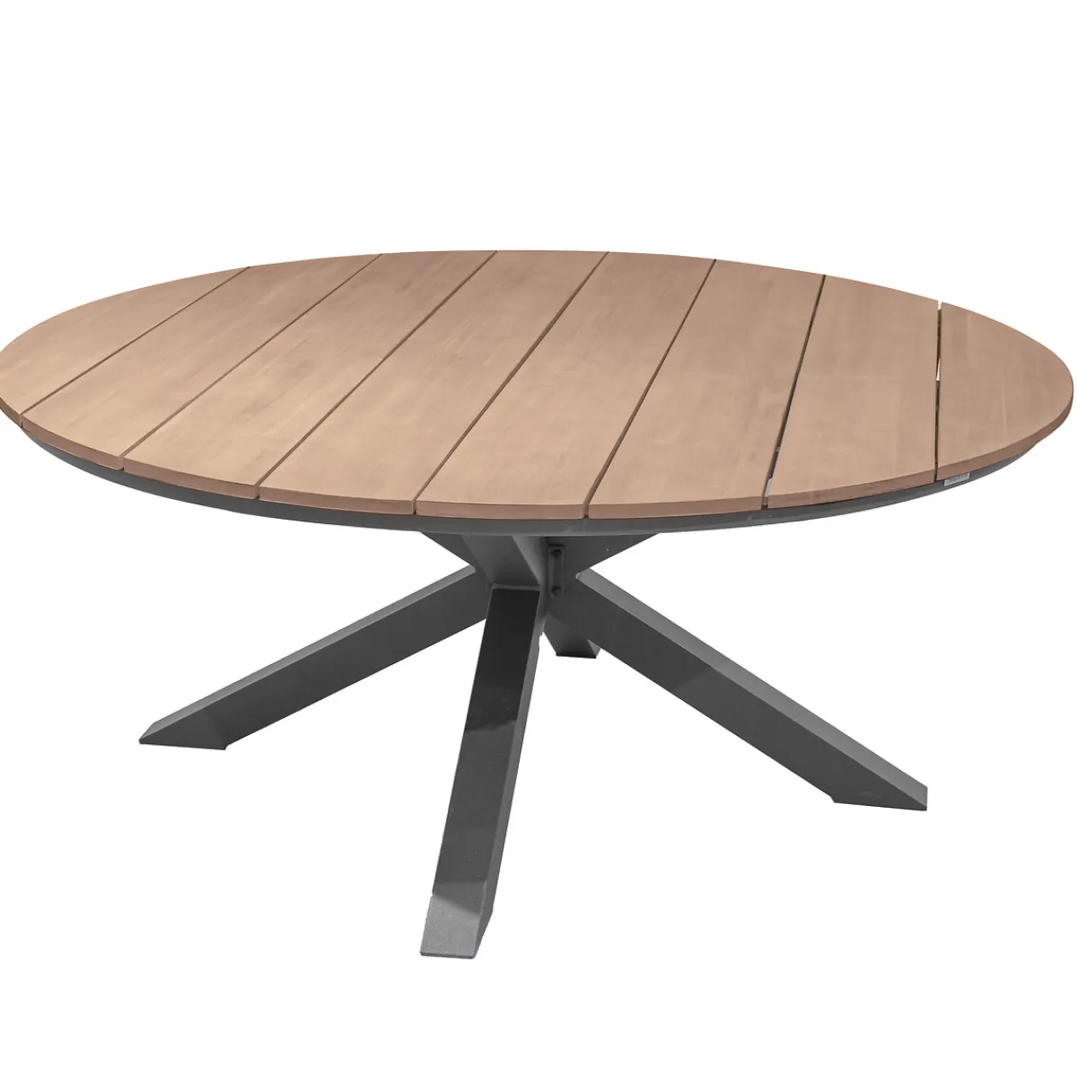 hespéride Mesas De Jardín>Mesa ORIENGO redonda graphite de madera acacia