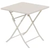 hespéride Mesas De Jardín>Mesa plegable GREENSBORO cuadrada argile