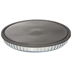 5five Platos Para Tartas, Tartas Y Bombones>Molde P/Tartas De Vidrio C/Tapa 30Cm