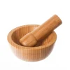 secret d'gourmet Vinagreras, Azucareros, Saleros Y Pimenteros>Mortero De Bambú 13X5Cm