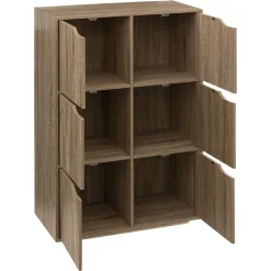 Muebles Y Carros De Apoyo>Mueble Almacenaje C/6 Cajas 67X32X100.5