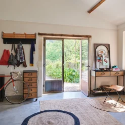 atmosphera Muebles Y Carros De Apoyo|Estilo Industrial>Mueble Metálico C/5 Cajones 42x42.8x87Cm