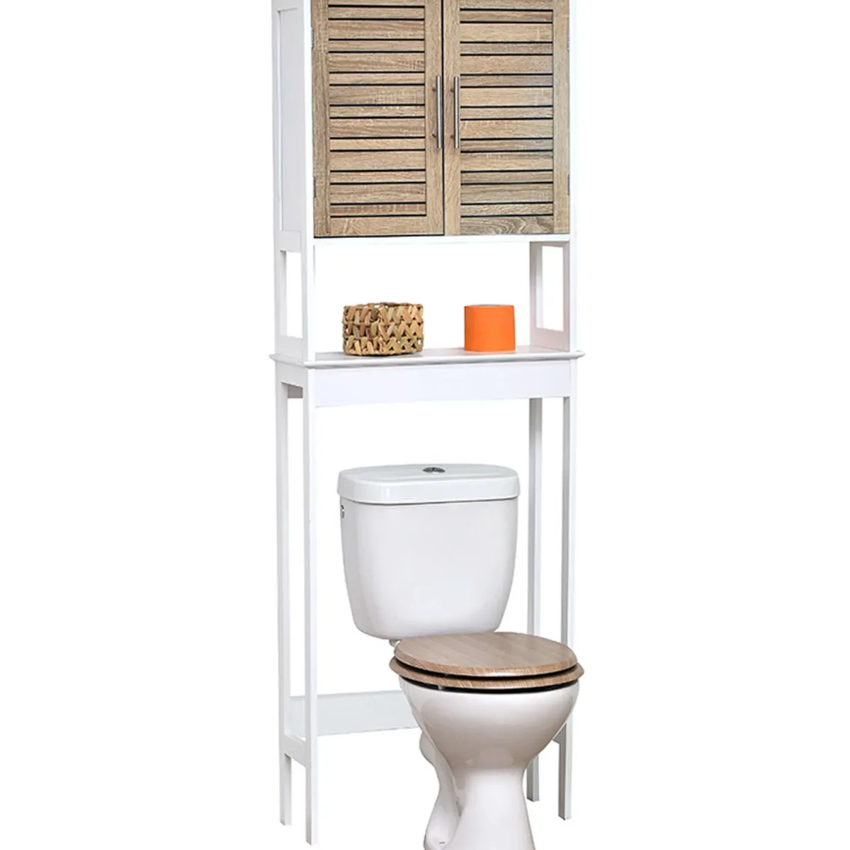 Muebles Con Lavabo Y Auxiliares>Mueble Para Baño C/2Puertas Y Estante