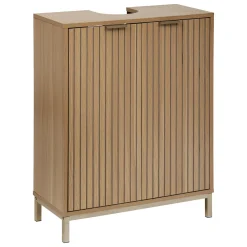 5five Muebles Y Carros De Apoyo>Mueble para lavabo TASSO Beige de MDF