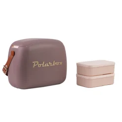 Tapas Y Cubiertas>Nevera Polarbox Rosa 6L 2 Recipientes