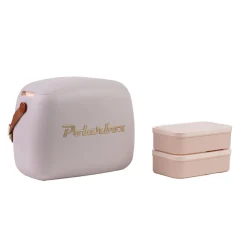 Tapas Y Cubiertas>Nevera Polarbox Rosa 6L 2 Recipientes
