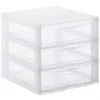Accesorios De Almacenamiento>Organizador C/3 Cajones A6 Transparente