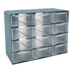 Accesorios De Almacenamiento>Organizador C/12 Cajones Azul