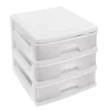 Accesorios De Almacenamiento>Organizador C/3 Cajones Blanco A4