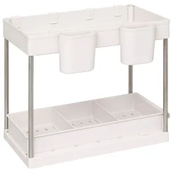 5five Encimera Y Lavavajillas>Organizador para armario beige con 2 niveles 34cm