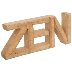 atmosphera Accesorios|Estilo Étnico>Palabra Decorativa de Madera Zen