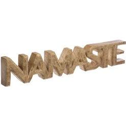 atmosphera Accesorios|Estilo Étnico>Palabra Decorativa Namaste 56x3.2x9.5Cm