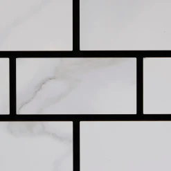 atmosphera Lienzos Y Cuadros Decorativos>Panel decorativo efecto mármol CLINT gris 61x69cm