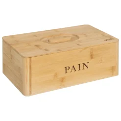 5five Cestas De Pan>Panera de bambú 20.2x12.7x33.2cm