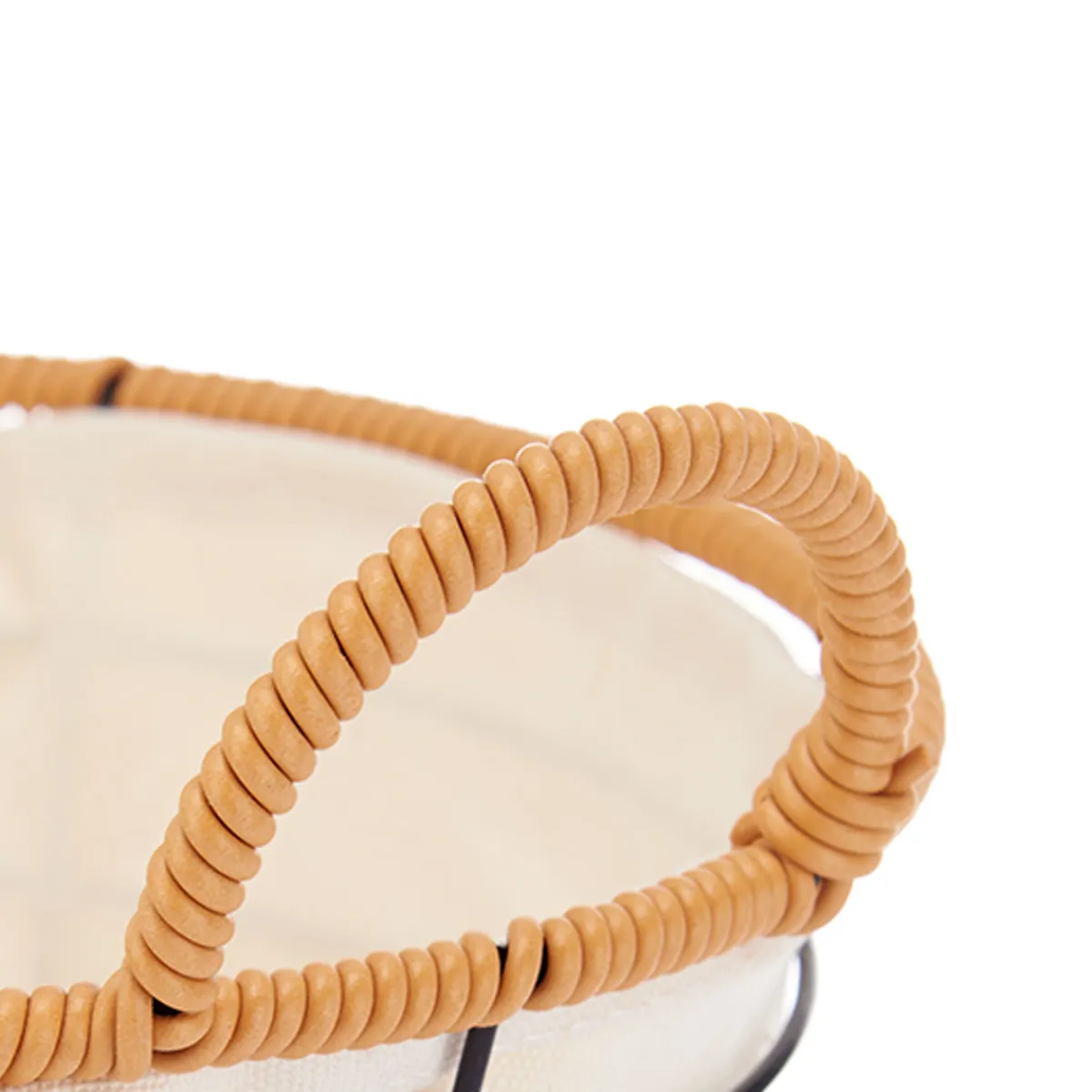 Cestas De Pan>Panera Redonda Metálica Con Asas