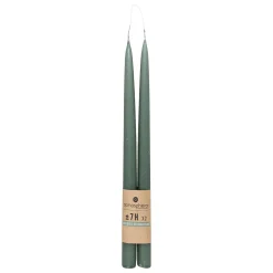 atmosphera Velas>Paquete 2 Velas Candelabro Verde Hugo