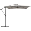 hespéride Parasol Y Bases>Parasol excéntrico MANOA gris 2.5x2.5m