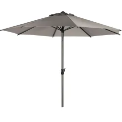 hespéride Parasol Y Bases>Parasol LOOMPA gris pardo 3m