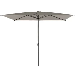 hespéride Parasol Y Bases>Parasol LOOMPA gris pardo 2x3m