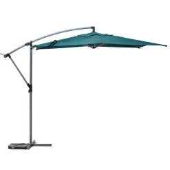 hespéride Parasol Y Bases>Parasol MANOA excéntrico azul canard 3m
