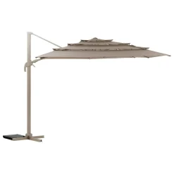 hespéride Parasol Y Bases>Parasol MELHIA color lino 4x3m