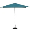 hespéride Parasol Y Bases>Parasol SOYA azul canard 2.5x2.5m