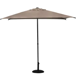 hespéride Parasol Y Bases>Parasol SOYA gris pardo 2.5x2.5m
