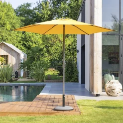 hespéride Parasol Y Bases>Parasol SOYA mostaza 2.7m