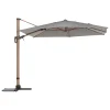 hespéride Parasol Y Bases>Parasol TIKEO platine 3x4m