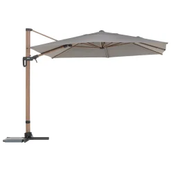 hespéride Parasol Y Bases>Parasol TIKEO platine 3x4m