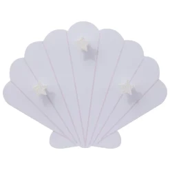 Niños atmosphera4kids Almacenamiento>Perchero Concha De Mar Violeta Claro
