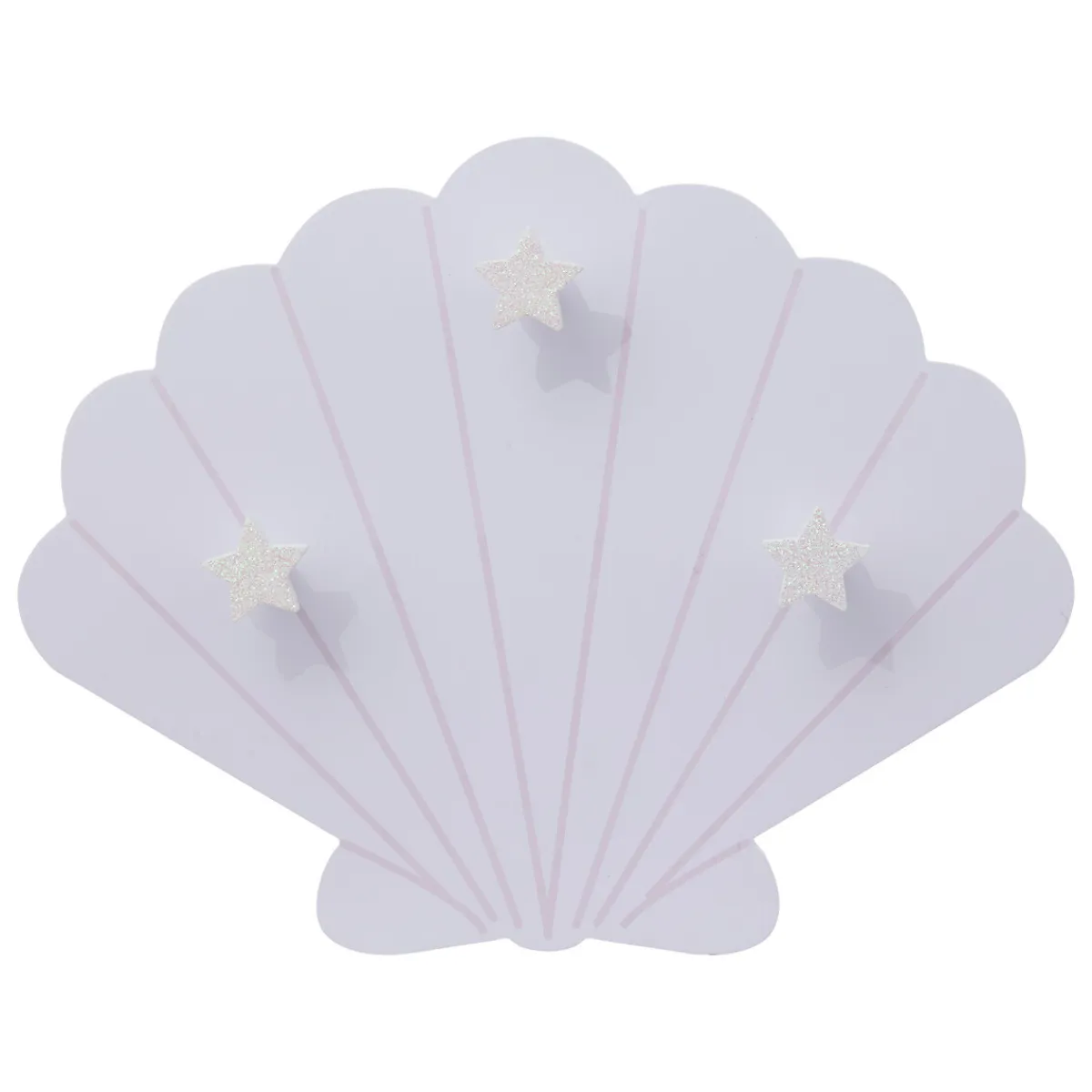 Niños atmosphera4kids Almacenamiento>Perchero Concha De Mar Violeta Claro