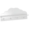 Niños atmosphera4kids Almacenamiento>Perchero Nube Blanco 48x22x12Cm