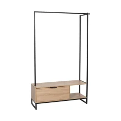 hôma Soportes>Perchero STORGAN marrón 170cm