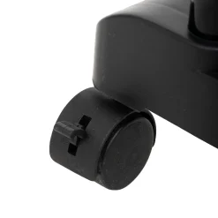 Soportes>Perchero WOODY de metal blanco y negro