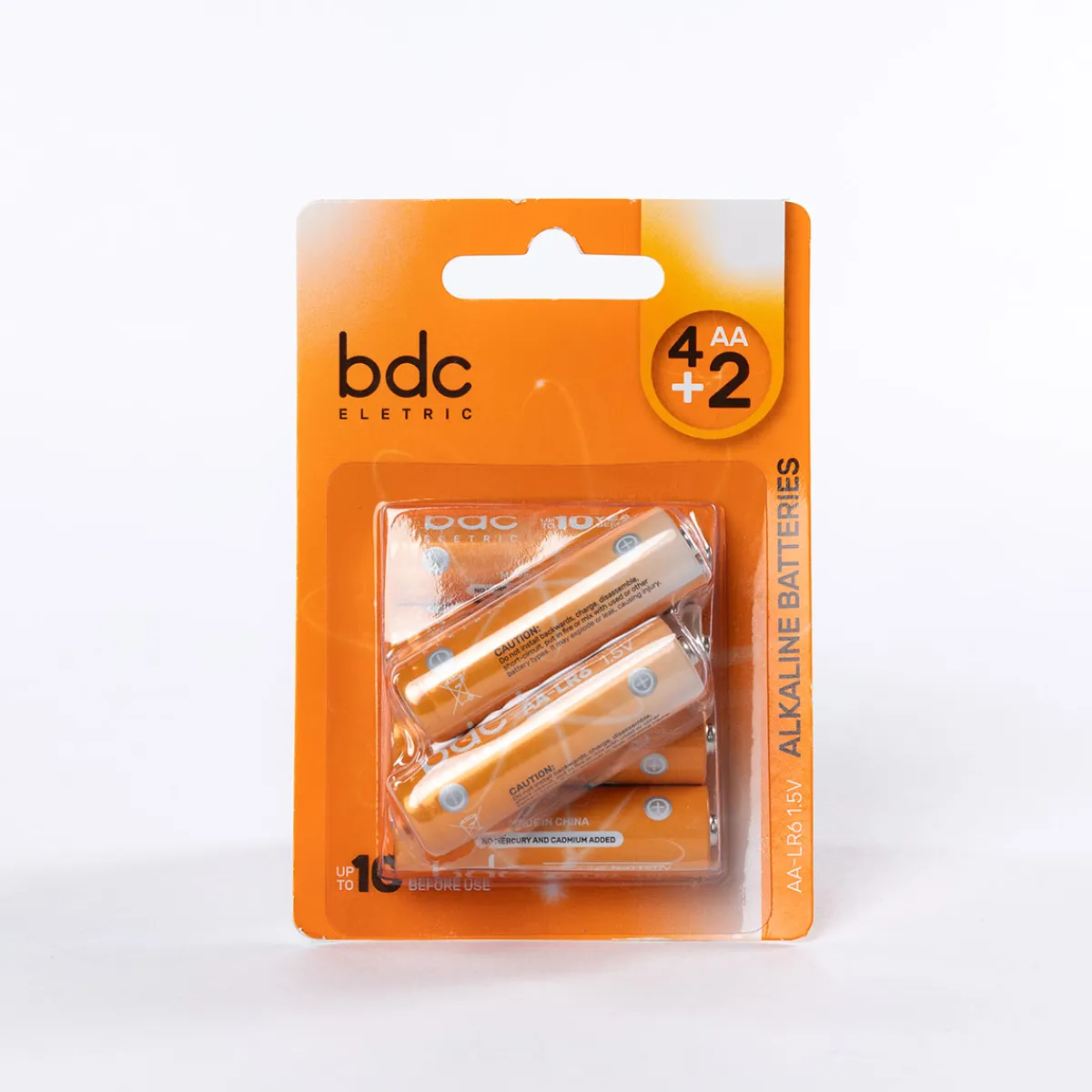 Complementos>Pila alcalina blister BDC LR06 4+2