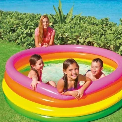 intex Piscinas Y Accesorios>Piscina Hinchable Glow 168x46Cm